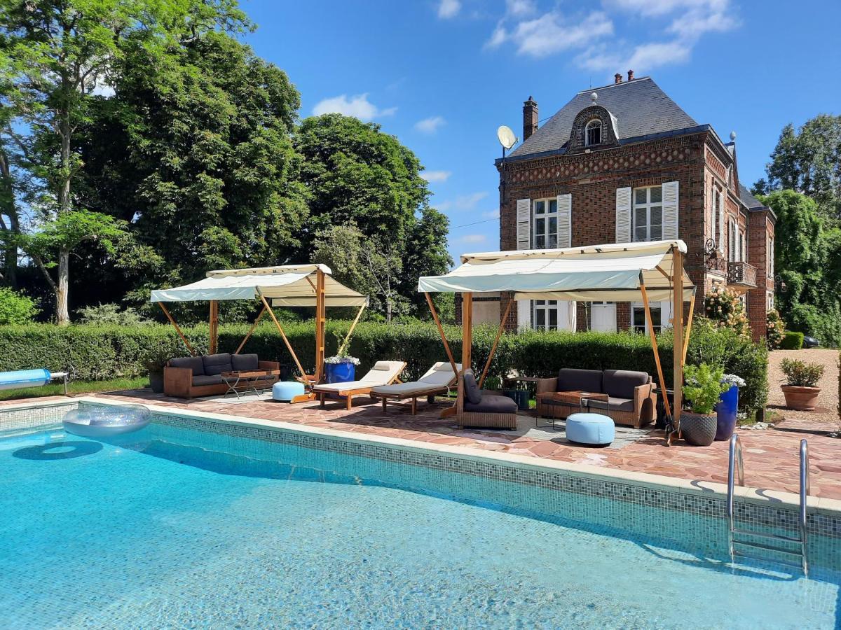 ヴェルヌイユ・ダヴル・エ・ディトン Manoir Des Tuileries Du Buisson Bed & Breakfast エクステリア 写真