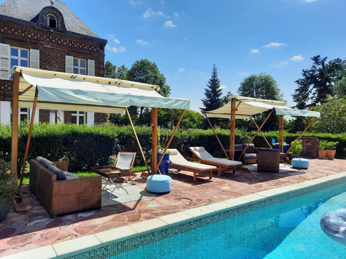 ヴェルヌイユ・ダヴル・エ・ディトン Manoir Des Tuileries Du Buisson Bed & Breakfast エクステリア 写真